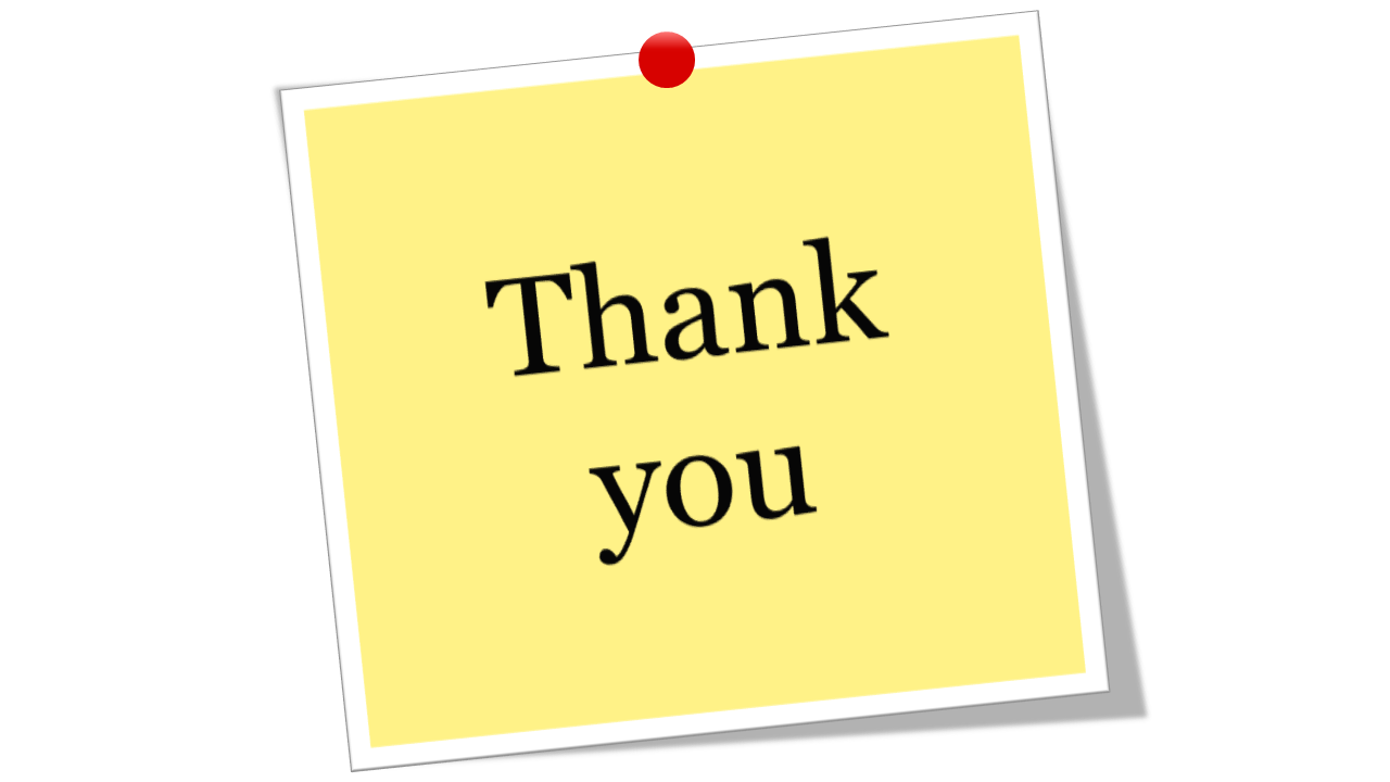 Thank You Png Images For Ppt